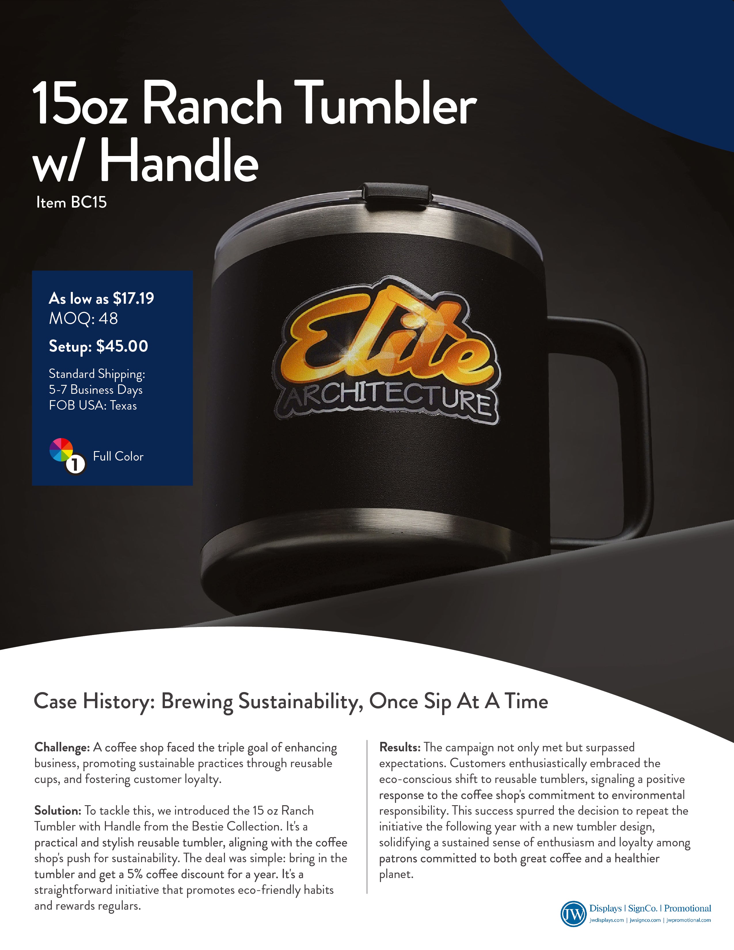 The Hunt 15OZ Tumbler main image 1