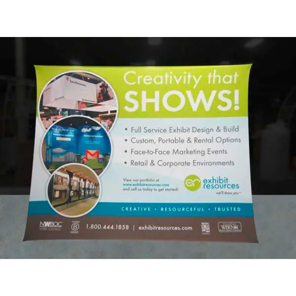 Graphic Formulate Lite 8ft Fabric Backwall