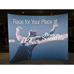 Graphic Formulate Master 10ft HC2 Horizontal Curve Fabric Backwall