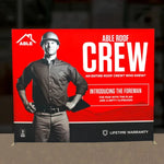 VECTOR FRAME RECTANGLE 05 FABRIC BANNER DISPLAY