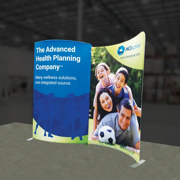 Formulate Designer Series 10ft Fabric Backwall Kit 03