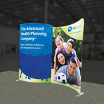 Formulate Designer Series 10ft Fabric Backwall Kit 03