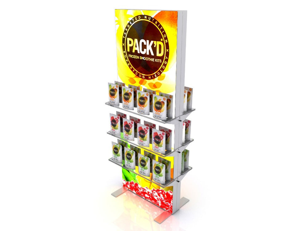 MOD-1618DLightbox w Shelves