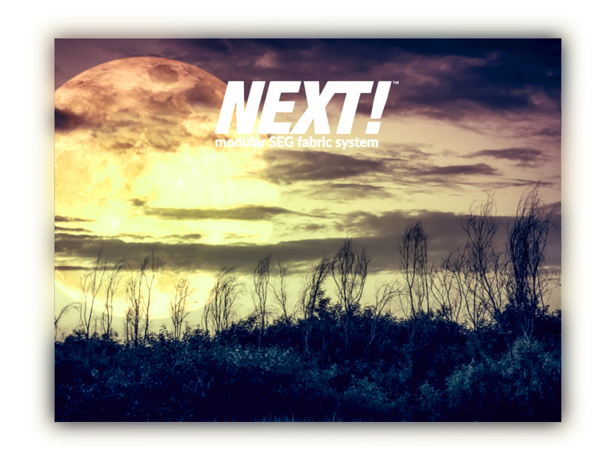 NEXT! 10 ft. Backlit Display with Radiance