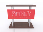 SYM-412 Portable Counter w/ Shelves