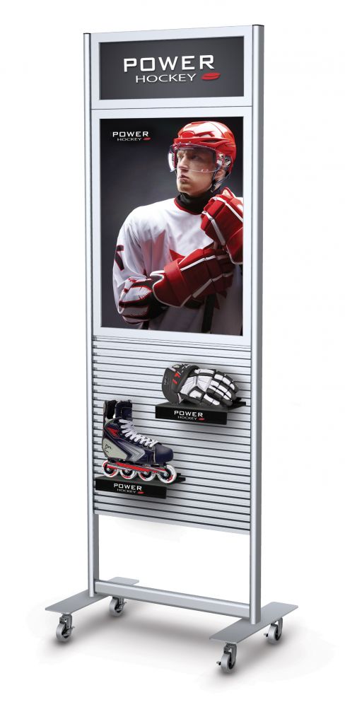 Portable Slatwall Stands