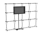 V-Burst 10 ft. Curved Fabric Pop-up