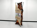 X1 2.5 ft. -- 1x3 O Fabric Pop-Up Display