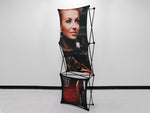 X1 2.5 ft. -- 1x3 D Fabric Pop-Up Display