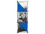 X1 2.5 ft. -- 1x3 O Fabric Pop-Up Display