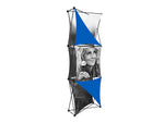 X1 2.5 ft. -- 1x3 O Fabric Pop-Up Display