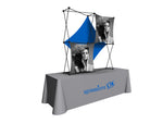 X1m 5 ft. -- 2x2 E Fabric Table Top Pop-Up Display