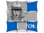 X1 8 ft. -- 3x3 H Fabric Pop-Up Display
