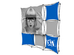 X1 8 ft. -- 3x3 H Fabric Pop-Up Display