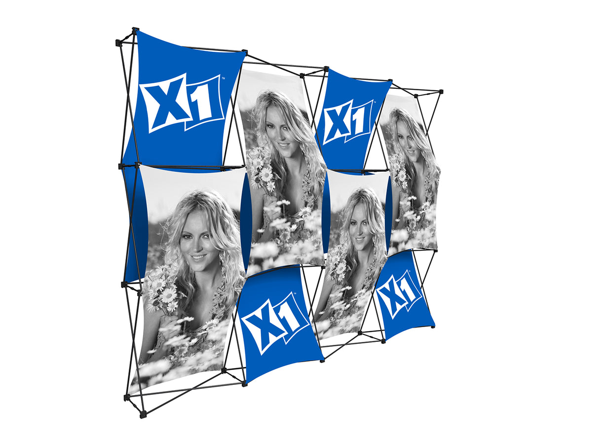 X1 10 ft. -- 4x3 H Fabric Pop-Up Display