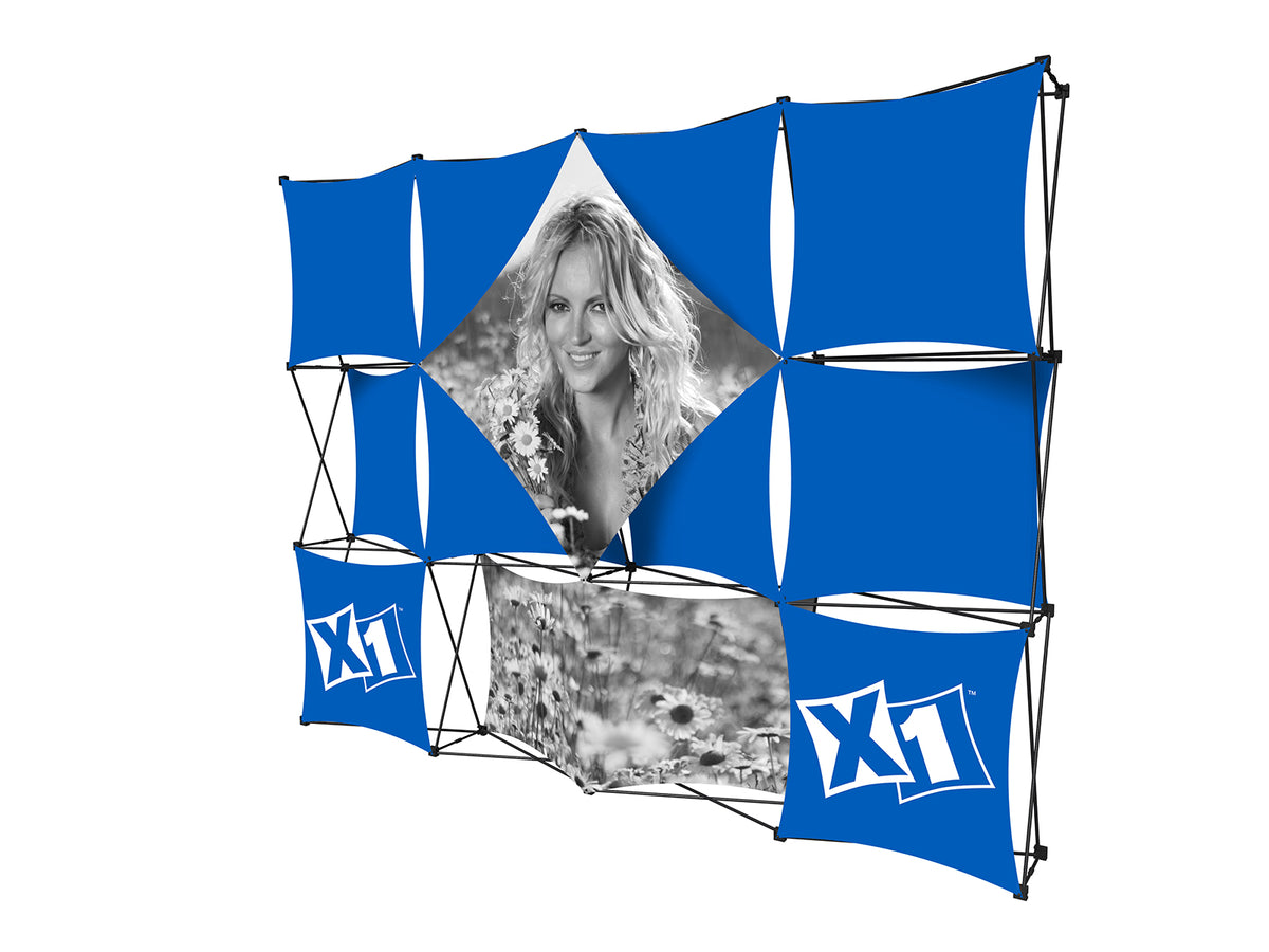 X1 10 ft. -- 4x3 N Fabric Pop-Up Display