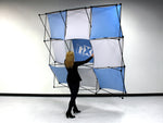 X1m 5 ft. -- 2x2 A Fabric Table Top Pop-Up Display