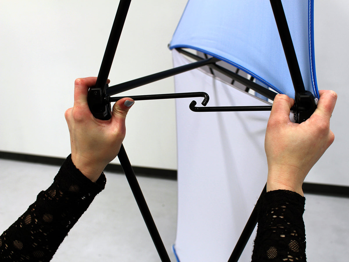 X1m 5 ft. -- 2x2 A Fabric Table Top Pop-Up Display