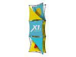 X1 2.5 ft. -- 1x3 O Fabric Pop-Up Display