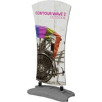 Back Graphic CONTOUR OUTDOOR SIGN WAVE 2 - WATER BASE