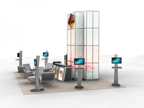 LTK-1102 Monitor Kiosk