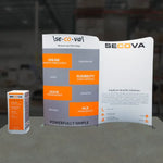 Formulate Designer Series 10ft Fabric Backwall Kit 03