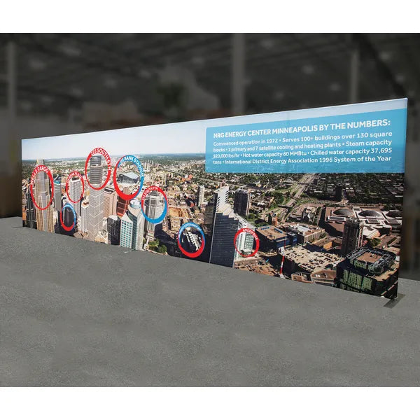 Graphic Formulate Designer Series 30ft Fabric Backwall Kit 01