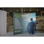 Formulate Master 8ft Horizontal Curve Fabric Backwall