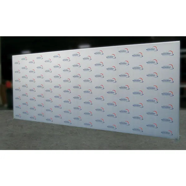 Formulate Master 20ft WS1 Straight Frame Fabric Backwall