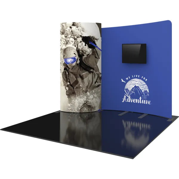 Formulate Designer Series 10ft Fabric Backwall Kit 01