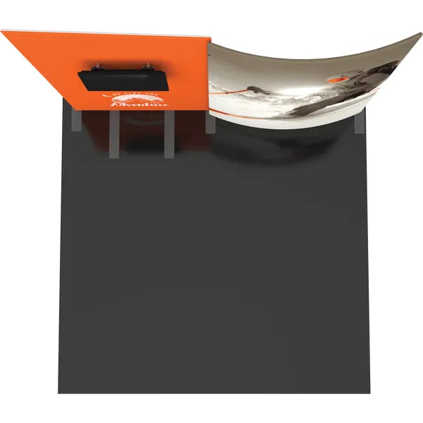 Formulate Designer Series 10ft Fabric Backwall Kit 09