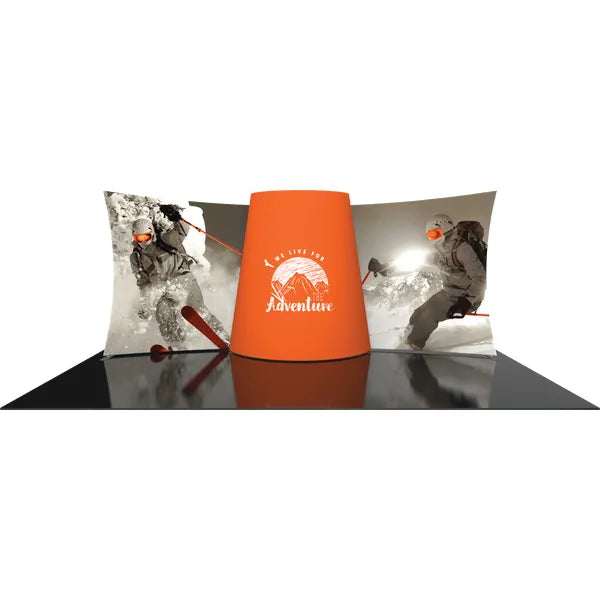 Formulate Designer Series 20ft Fabric Backwall Kit 03