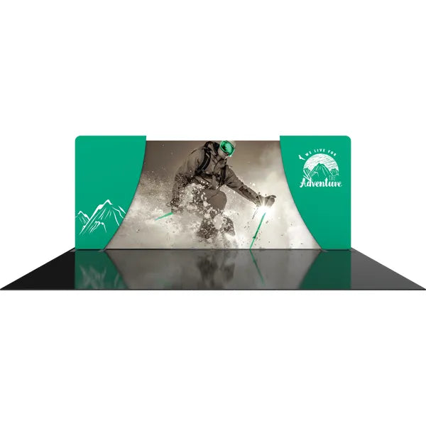 Formulate Designer Series 20ft Fabric Backwall Kit 04