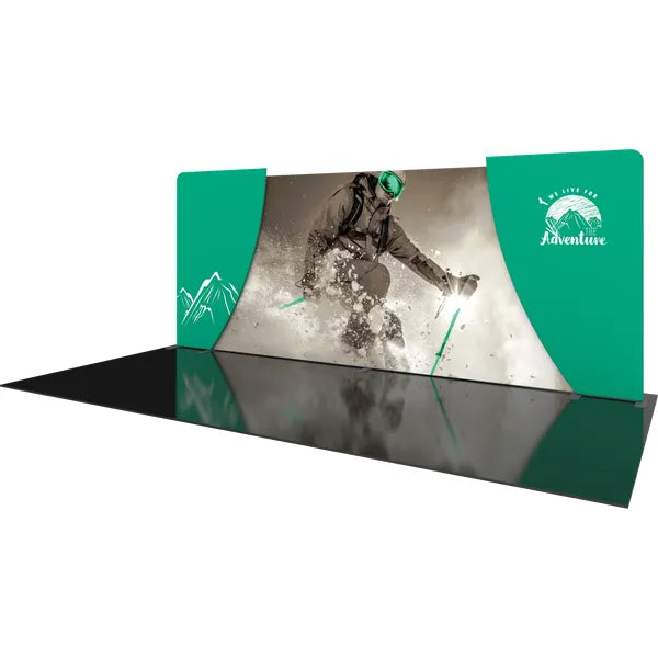 Formulate Designer Series 20ft Fabric Backwall Kit 04