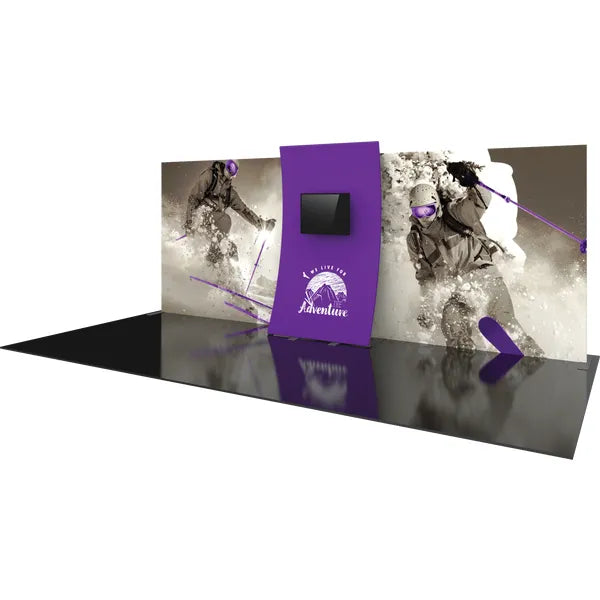 Formulate Designer Series 20ft Fabric Backwall Kit 05