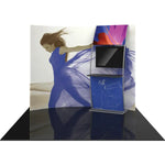 Formulate Master 10ft HC6 Horizontal Curve Fabric Backwall