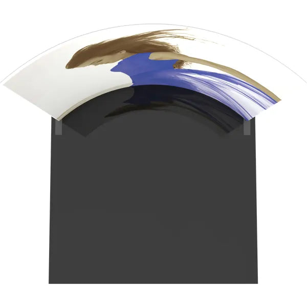 Graphic Formulate Master 10ft Horizontal Curve 10ft Tall Fabric Backwall