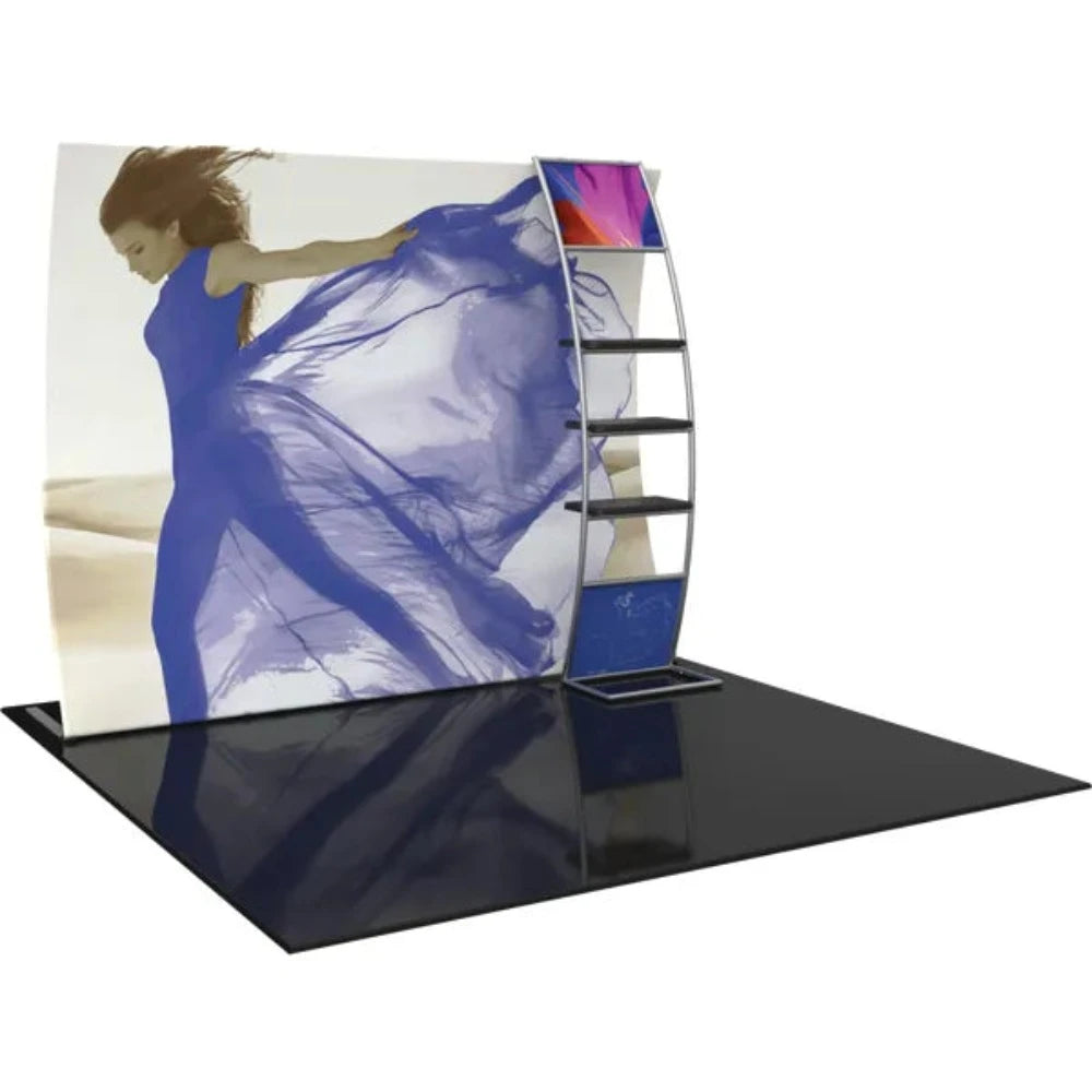 FORMULATE MASTER 10FT VC10 VERTICAL CURVE FABRIC BACKWALL