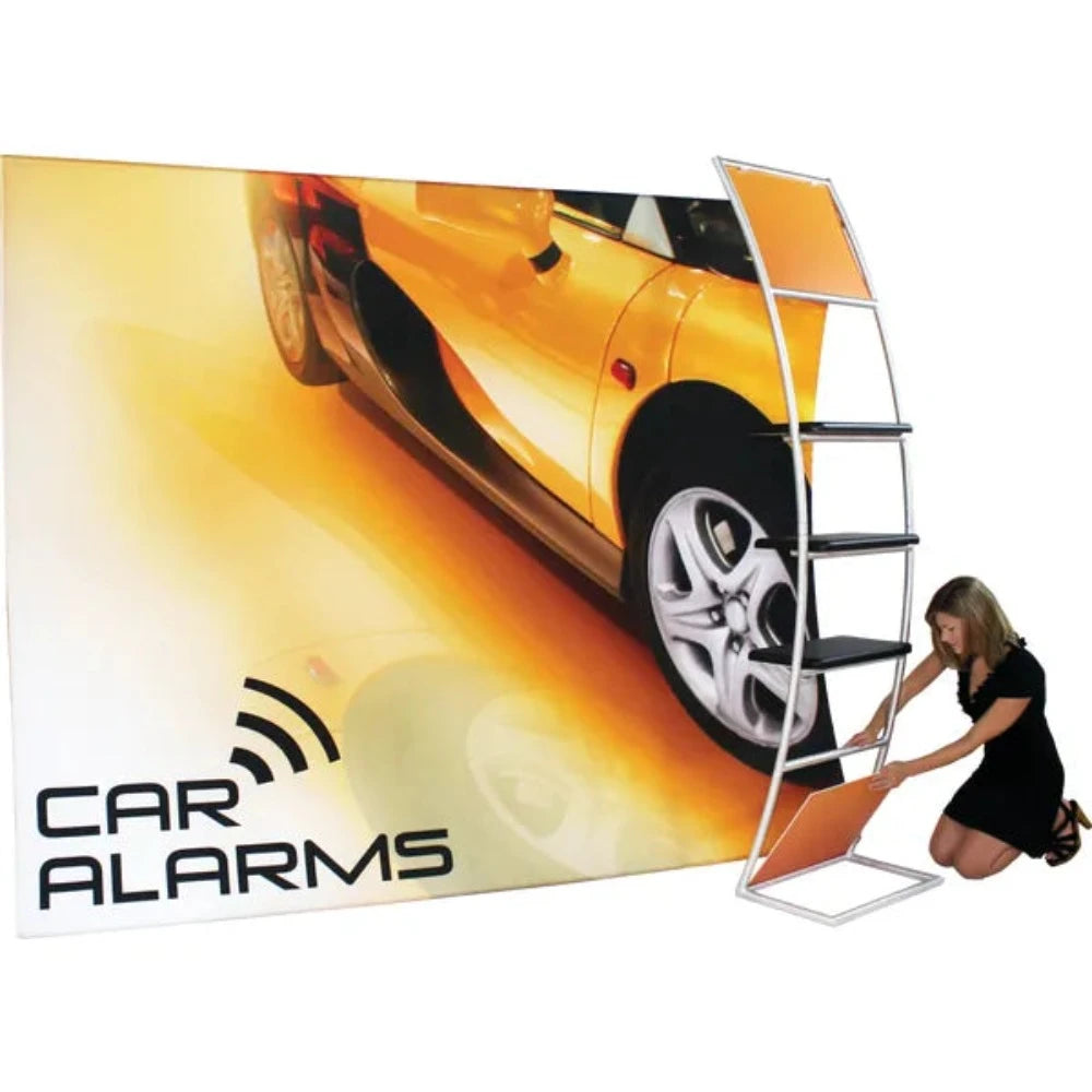 FORMULATE MASTER 10FT VC10 VERTICAL CURVE FABRIC BACKWALL