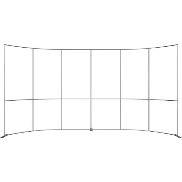 Formulate Master 20ft Horizontal Curve 10ft Tall Fabric Backwall