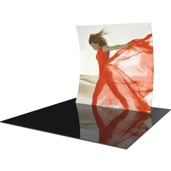 Formulate Master 8ft Vertical Curve Fabric Backwall