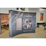 Hopup 10ft Curved Full Height Tension Fabric Display