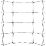 HOPUP 10FT CURVED EXTRA TALL TENSION FABRIC DISPLAY
