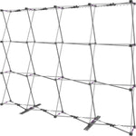 HOPUP 10FT BACKLIT STRAIGHT TENSION FABRIC DISPLAY