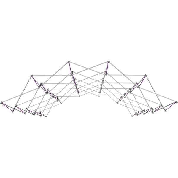 Hopup 13ft Curved Extra Tall Tension Fabric Display