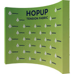 Hopup 13ft Curved Extra Tall Tension Fabric Display