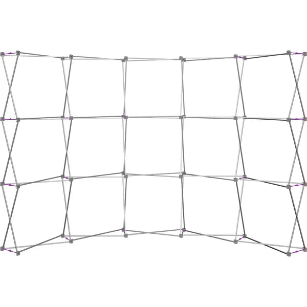 Hopup 13ft Curved Full Height Tension Fabric Display