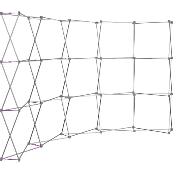 Hopup 13ft Curved Full Height Tension Fabric Display