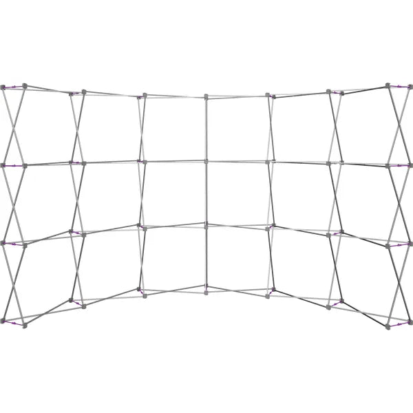 Hopup 15ft Curved Full Height Tension Fabric Display