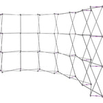 Hopup 15ft Curved Full Height Tension Fabric Display